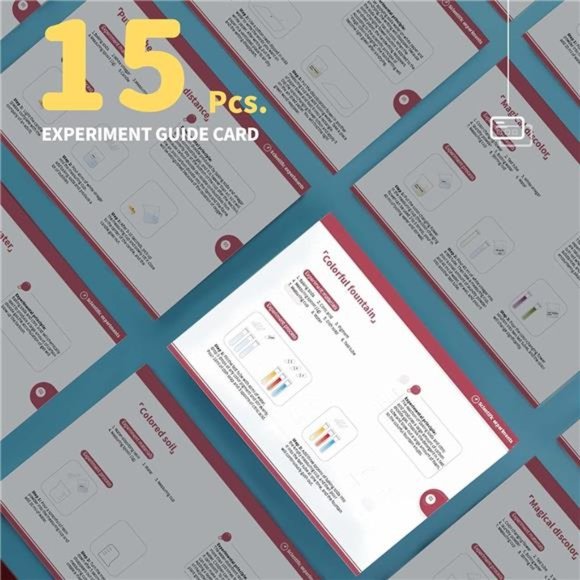Science Kit with 180+ Science Lab Experiments,DIY STEM Educational Learning Toys - Picture 3 of 6